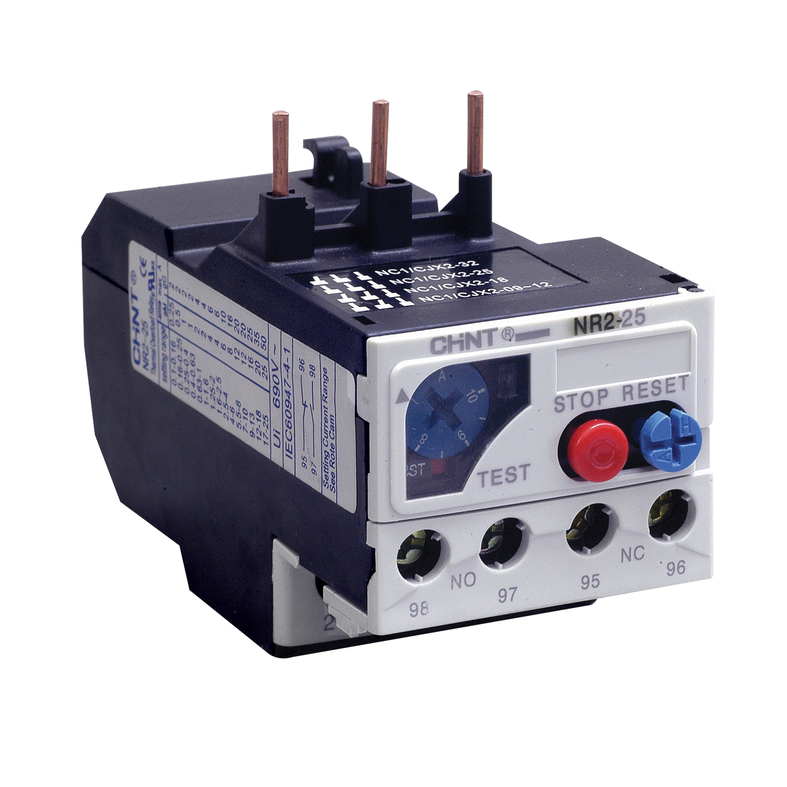 Chint NR2 Series Thermal Overload Relays For NC* Series Contactors ...